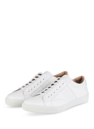 Boss Olga Leder Sneaker, Weiss