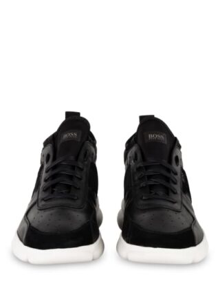 Boss Rapid Hightop-Sneaker, Schwarz