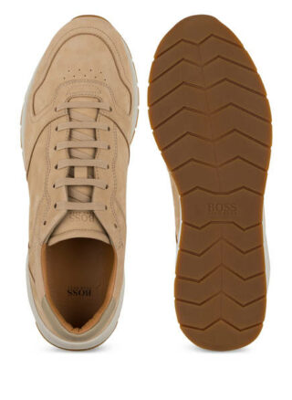 Boss Runn Sneaker, Beige