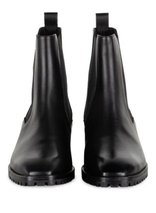 Caiman Novara Chelsea-Boots, Schwarz