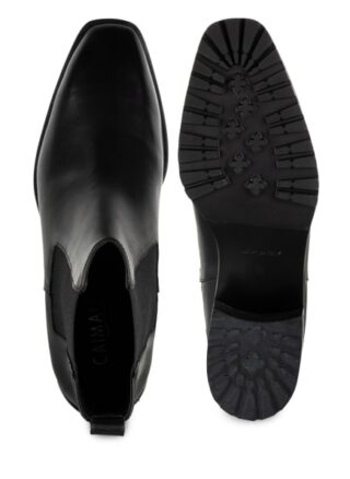 Caiman Novara Chelsea-Boots, Schwarz