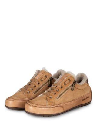Candice Cooper Rock Leder Sneaker, Braun