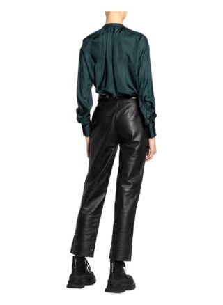 Claudie Pierlot Cilla Lederhose, Schwarz