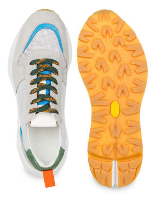 Closed Honey Plateau-Sneaker, Grau