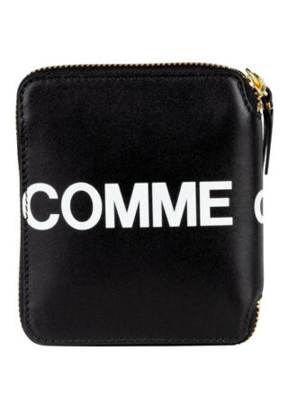 Comme Des Garçons Play Geldbörse, Schwarz