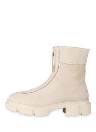 Copenhagen Biker Boots, Beige