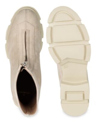 Copenhagen Biker Boots, Beige