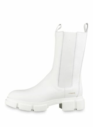 Copenhagen Chelsea-Boots, Weiss