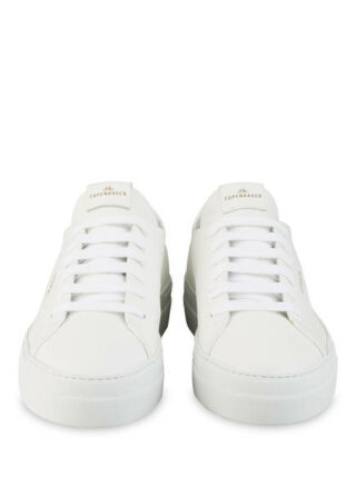 Copenhagen Plateau-Sneaker, Weiss