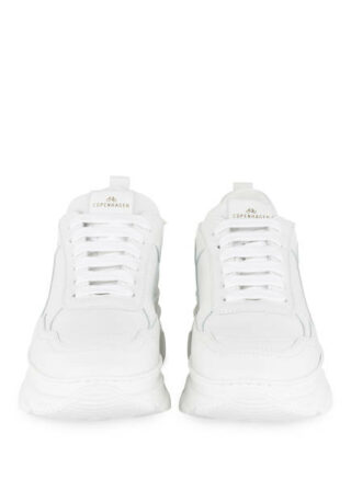 Copenhagen Plateau-Sneaker, Weiss