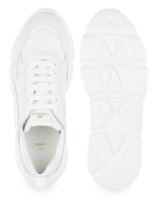 Copenhagen Plateau-Sneaker, Weiss