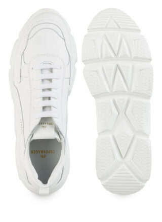 Copenhagen Plateau-Sneaker, Weiss