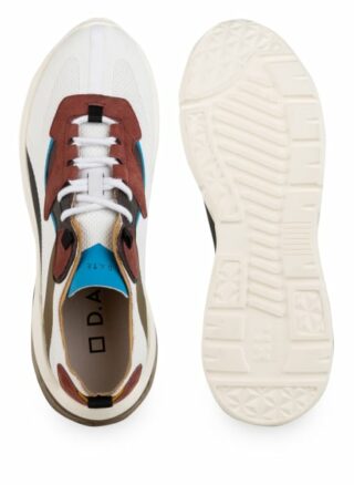 D.A.T.E. Aura Net Sneaker, Weiss