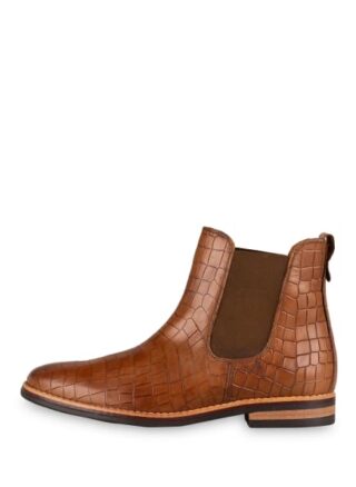 Darling Harbour Chelsea-Boots, Braun