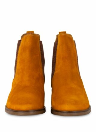 Darling Harbour Chelsea-Boots, Gelb