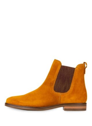Darling Harbour Chelsea-Boots, Gelb