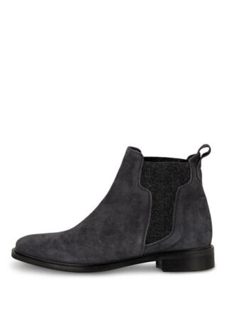 Darling Harbour Chelsea-Boots, Grau