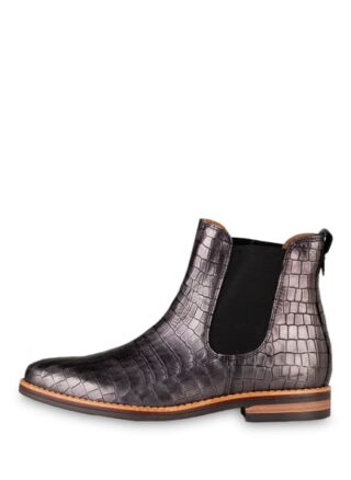 Darling Harbour Chelsea-Boots, Grau