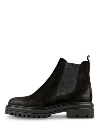 Darling Harbour Chelsea-Boots, Schwarz
