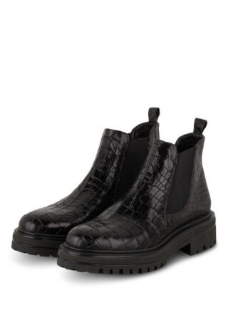 Darling Harbour Chelsea-Boots, Schwarz