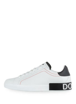 Dolce&Gabbana Portofino Sneaker Herren, Weiß