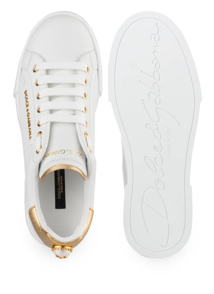 Dolce&Gabbana Portofino Sneaker, Weiss