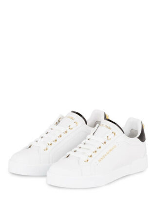 Dolce&Gabbana Portofino Sneaker, Weiss