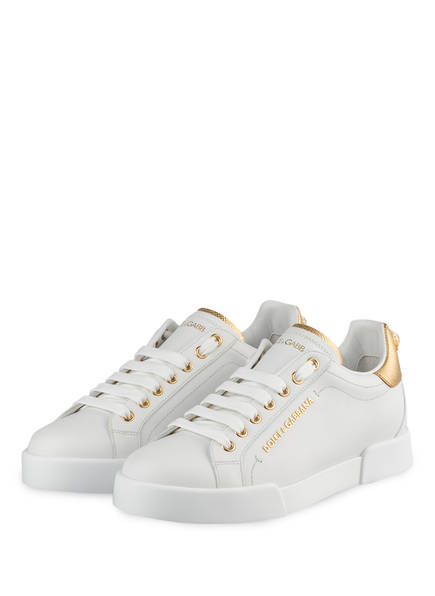 Dolce&Gabbana Portofino Sneaker, Weiss