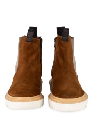 Donna Carolina Chelsea-Boots, Braun