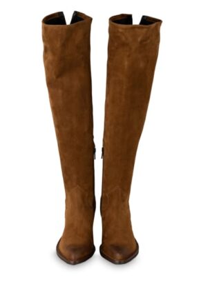 Donna Carolina Cowboy Stiefel, Braun