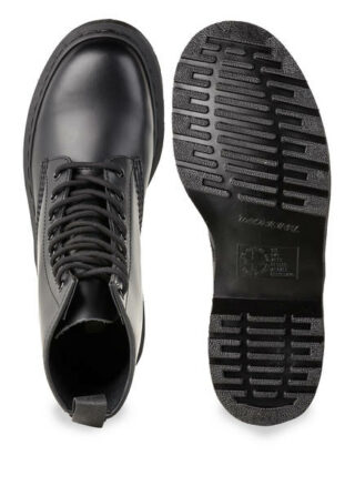 Dr. Martens 1460 Mono Smooth Schnürboots, Schwarz
