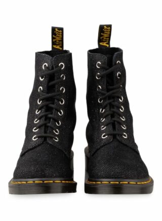 Dr. Martens 1460 Pascal Biker Boots, Schwarz