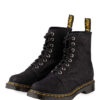 Dr. Martens 1460 Pascal Biker Boots, Schwarz