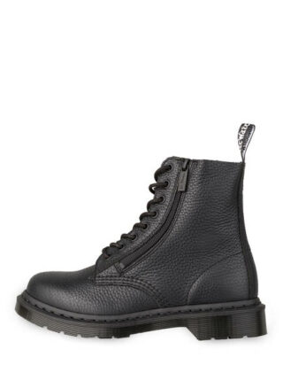 Dr. Martens 1460 Pascal Biker Boots, Schwarz