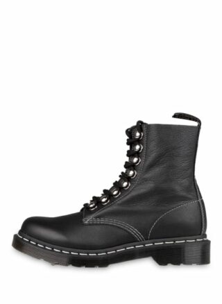 Dr. Martens 1460 Pascal Biker Boots, Schwarz