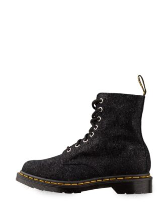 Dr. Martens 1460 Pascal Biker Boots, Schwarz