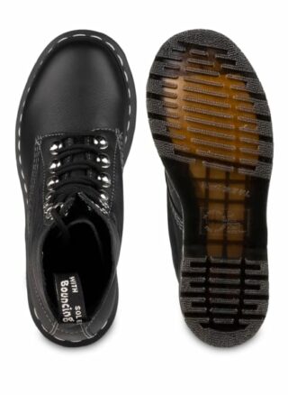 Dr. Martens 1460 Pascal Biker Boots, Schwarz