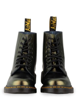 Dr. Martens 1460 Pascal Chroma Biker Boots, Gold