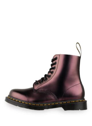 Dr. Martens 1460 Pascal Chroma Biker Boots, Rot