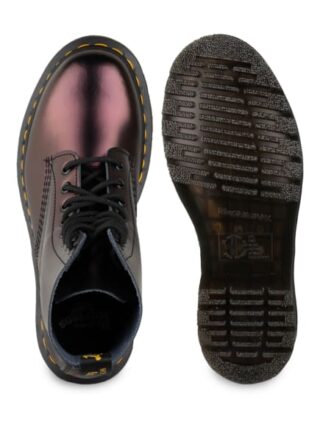 Dr. Martens 1460 Pascal Chroma Biker Boots, Rot