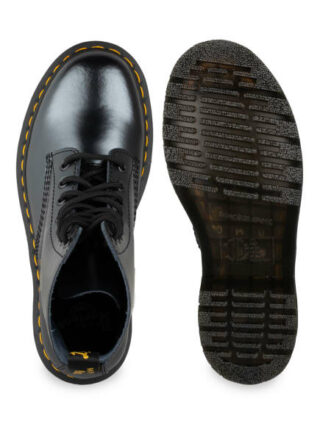 Dr. Martens 1460 Pascal Chroma Biker Boots, Silber