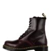 Dr. Martens 1460 Serena Biker Boots, Rot