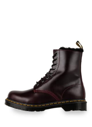 Dr. Martens 1460 Serena Biker Boots, Rot