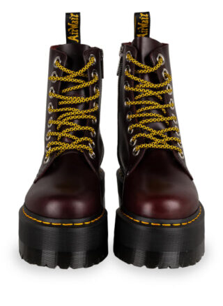Dr. Martens Jadon Max Plateau-Boots, Rot