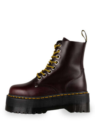 Dr. Martens Jadon Max Plateau-Boots, Rot