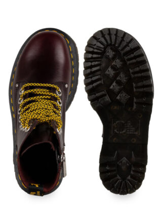 Dr. Martens Jadon Max Plateau-Boots, Rot
