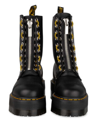 Dr. Martens Sinclair Hi Max Plateau-Boots, Schwarz