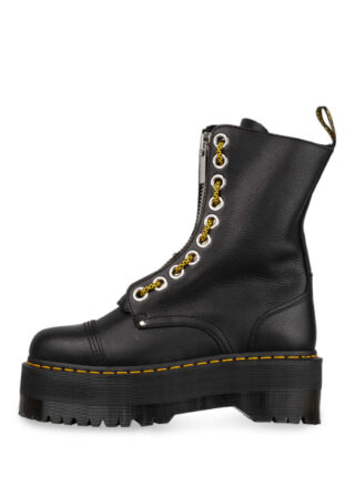 Dr. Martens Sinclair Hi Max Plateau-Boots, Schwarz