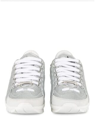 Dsquared2 Plateau-Sneaker, Silber