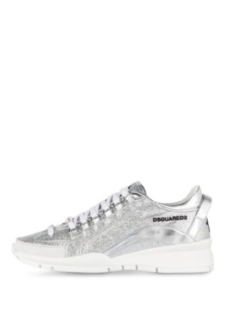 Dsquared2 Plateau-Sneaker, Silber